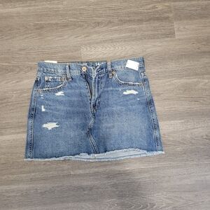 GAP Blue Casual Mini Skirt